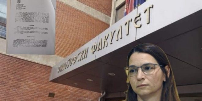 KLEUT JE DEFINITIVNO IZBAČENA SA FAKULTETA! Senat je odlučio, sud potvrdio – nema osnova da se ospori odluka, kriterijumi važe za sve!