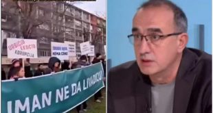Udar na SPC usred Novog Sada- Blokaderi digli protest samo zbog izgradnje pravoslavnog hrama na Štrandu (VIDEO)